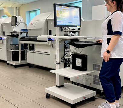 Новое оборудование в лаборатории