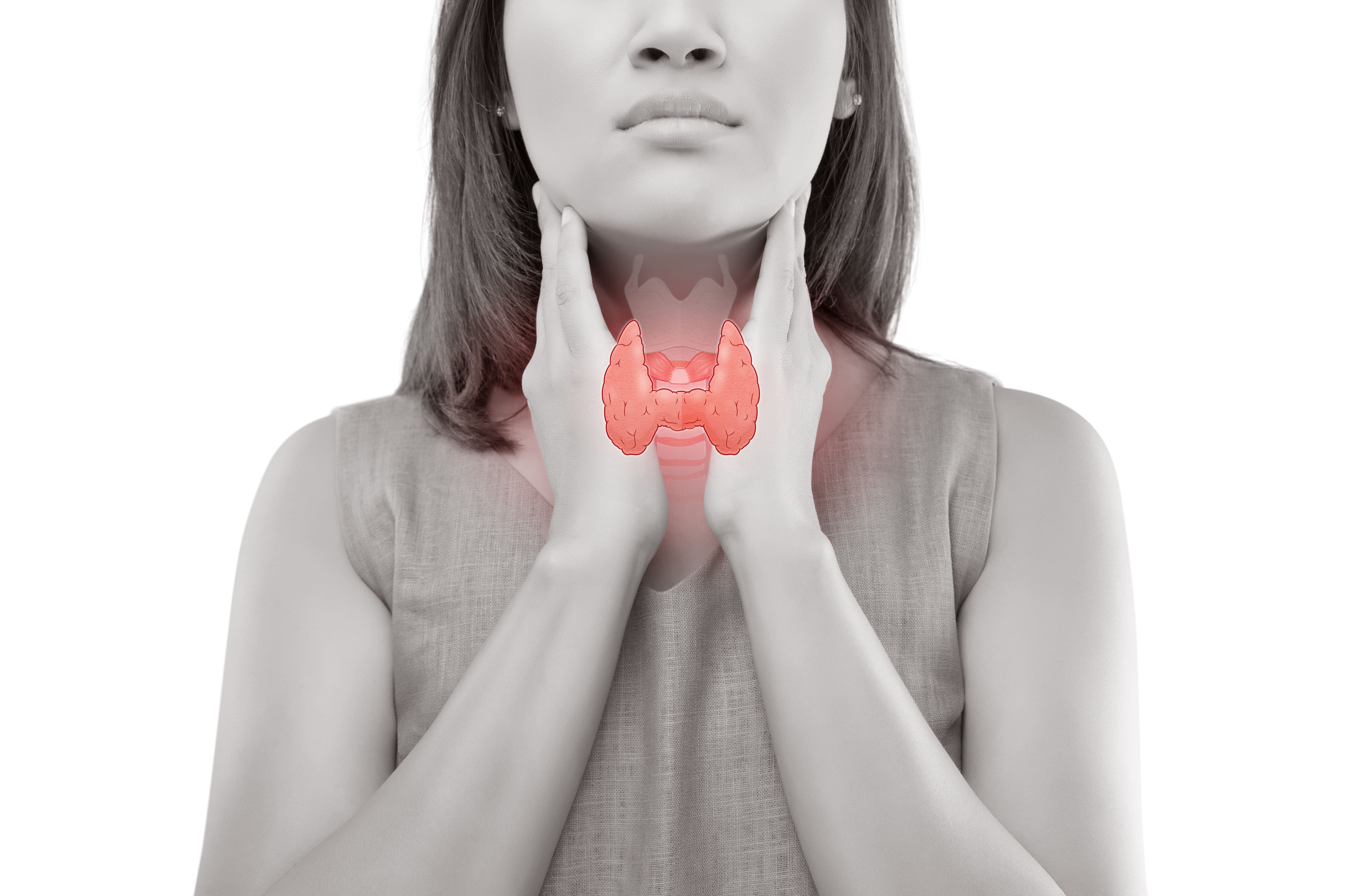 Зоб в горле. Заболевания щитовидной железы. Больная щитовидная железа.